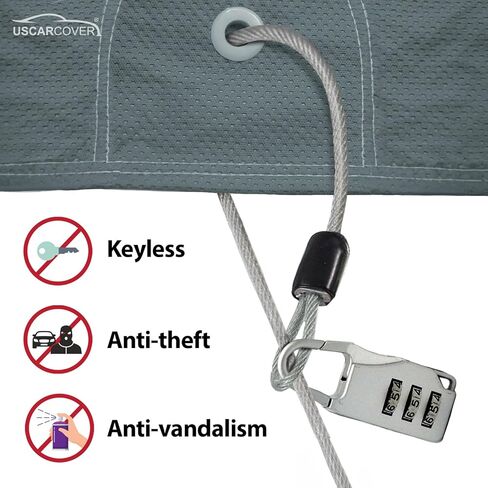 5 طبقة شبه مخصصة تغطية سيارة شاحنة كاملة الحجم لعام 2020-2025 شيفروليه سيلفرادو 2500/3500 HD Double CAB 6.75 قدم سرير-جميع الخدش القابل للتنفس ، الغبار ، درع الثلج in Kuwait