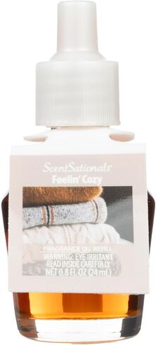 Scentsationals Fragrance Oil Plug In Air Freshener Refills 3-Pack - Feelin' Cozy - Compatible with ScentSationals & Fusion Diffusers, Long-Lasting Home Fragrance, 0.8 fl oz Each in Saudi Arabia