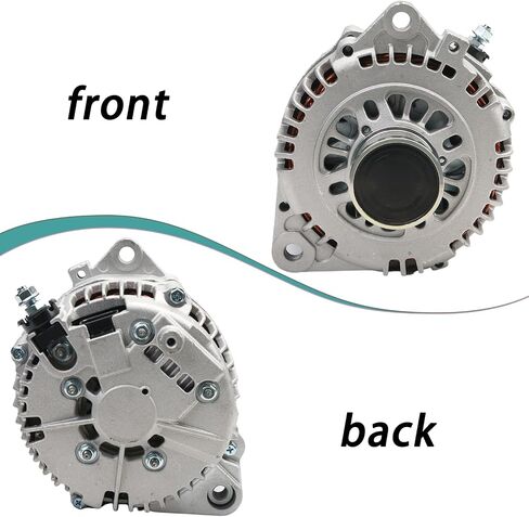 Alternator Compatible with Rogue 2008-2012, X-Trail 2005-2006, 2.5L, 12V 110A 6-Groove Clutch Pulley Clockwise, Replace# 23100AU400, 23100AU40D in Saudi Arabia