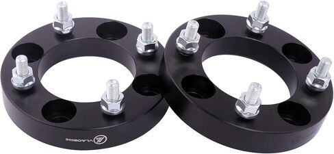VLAOSCHI Black Forged ATV UTV 4x110 Wheel Spacers 1 Inch with 12x1.25 Studs Compatible with Yamaha Viking Wolverine YXZ1000R | CFMOTO ZForce 950 UForce 1000 - Pack of 4 in Kuwait