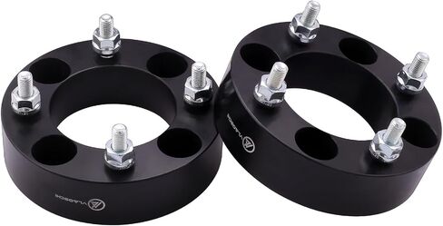 VLAOSCHI Black Forged ATV UTV 4x110 Wheel Spacers 1 Inch with 12x1.25 Studs Compatible with Yamaha Viking Wolverine YXZ1000R | CFMOTO ZForce 950 UForce 1000 - Pack of 4 in Kuwait