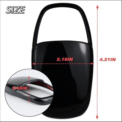 Gear Shift Lever Head Cover Trim Shift Knob Cap Compatible with 2015-2023 Dodge Charger Challenger Sedan Fit Durango SUV 2016-2023 Gear Shift Cover Protector Decorate (Carbon Fiber) in Saudi Arabia