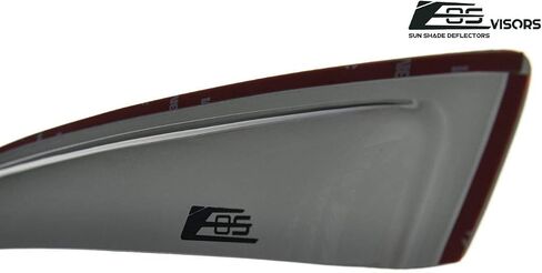 لعام 2012-2015 هوندا سيفيك 2DR كوبيه | EOS Visors JDM على طراز القناة الدخان ملون نافذة تنفيس الجانبية المنحرف حراس المطر in Saudi Arabia