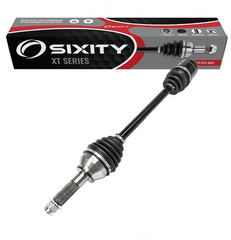 Sixity XT Rear Left Axle compatible with Polaris Ranger 1000 EPS Premium Crew 570-4 XP 20th Anniversary High Lifter Edition Northstar HVAC Trail Boss Ultimate Texas 900 2019-2021 in Saudi Arabia