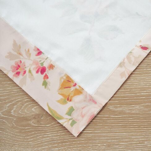 Greenland Home Grace - Floral Traditional - Wide Window Valance ، 16 L × 84 واط بوصة ، بالإضافة إلى رأس 2 بوصة - Buttercup in Saudi Arabia