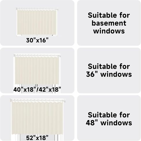 Short Blackout Curtains,2Pcs 24 Inch Length Small Window Curtains,Waterproof Blackout Valances for Living Room Modern Decor Bedroom RV Camper Bathroom Basement Windows in Saudi Arabia