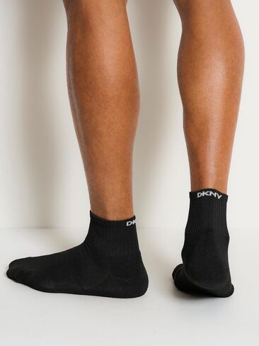 DKNY Men's 6 Pack Sport Cushion High Quarter Crew Socks in Saudi Arabia