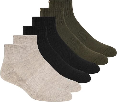 DKNY Men's 6 Pack Sport Cushion High Quarter Crew Socks in Saudi Arabia
