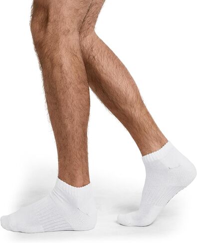 الجوارب الجوارب للرجال في Jockey Men Cotton كل يوم مزيج منخفض القطن - 8 عبوات ، أبيض ، 12-15 in Saudi Arabia