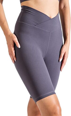 Hype Up Women's Buttery Soft V Biker Shorts مع الجيب الداخلي (S-3X) in Saudi Arabia