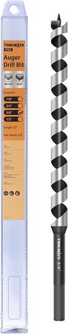 تم تعيين بت أوجير لتدريبات الخشب ، 5pcs hex shank 3/8 بوصة قطعة واحدة 12 بوصة ager bit prit 7/8 "، 1/2" ، 5/8 "، 3/4" ، 1 " in Kuwait