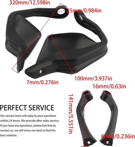PowerMotor Dirt Bike Handguards,Motorcycle Handle Bar Hand Guard Wind Deflector Protector for BMW R1200GS ADV F800GS Adventure S1000XR 2013-2019 R 1250 GS LC in Saudi Arabia