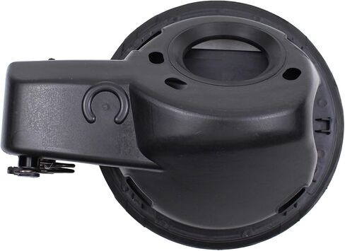 MOTOKU White Gas Tank Door Fuel Cap Filler Cover w/Housing Pocket Assembly for Ford F-150 2009-2014 in Saudi Arabia