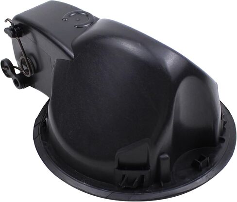 MOTOKU White Gas Tank Door Fuel Cap Filler Cover w/Housing Pocket Assembly for Ford F-150 2009-2014 in Saudi Arabia