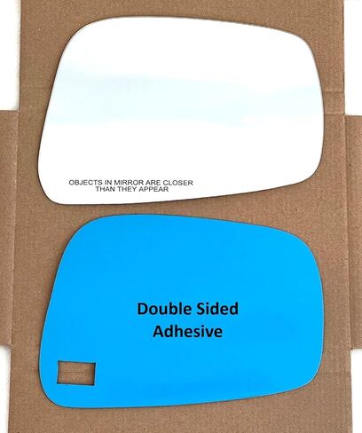 New Replacement Convex Mirror Glass with Full Size Adhesive for Nissan Frontier Pathfinder Xterra Suzuki Equator Passenger Side View Right RH in Saudi Arabia