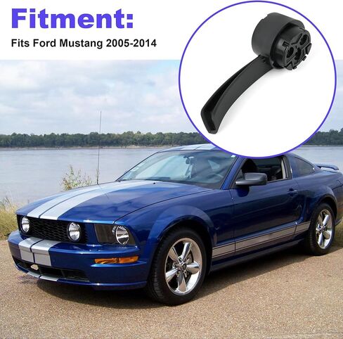 for Ford Mustang 2005-2014 Driver's Side (LH) Seat Track Control Handle Black 5R3Z-6361753-AAC,5R3Z6361753AAC in Saudi Arabia