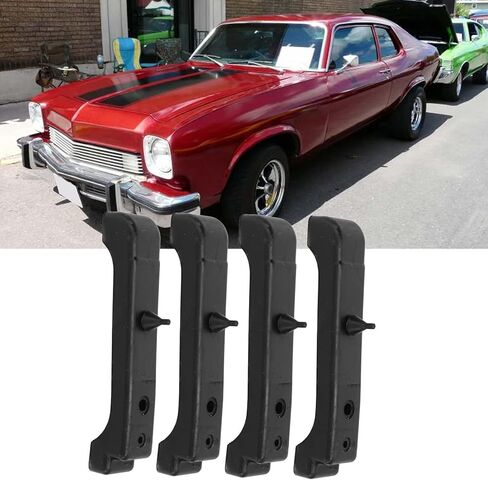 4 PC CHARIATIAR MOUNTION CUSHIONS PADES RUBBER PADS متوافقة مع ، Nova ، Malibu 1968 إلى 1981 in Kuwait