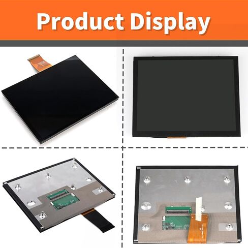 8.4" Uconnect 4C UAQ LCD Monitor Replacement for Dodge RAM Jeep Chrysler 2017-2022, Display Touch Screen Radio Navigation Replaces LA084X01 LA084X01-SL01 LA084X01-SL02 in Saudi Arabia