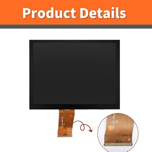 8.4" Uconnect 4C UAQ LCD Monitor Replacement for Dodge RAM Jeep Chrysler 2017-2022, Display Touch Screen Radio Navigation Replaces LA084X01 LA084X01-SL01 LA084X01-SL02 in Saudi Arabia