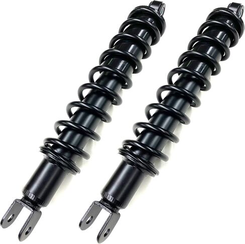 DTA 2 Front Complete Coil-over Spring Shocks OE Replacement compatible with Honda Rincon 650, 2006-2014 Rincon 680 - TRX650FA, 650FGA, TRX680FA, 680FGA - Replaces OEM# 51400-HN8-003, 51400-HN8-A61 in Saudi Arabia