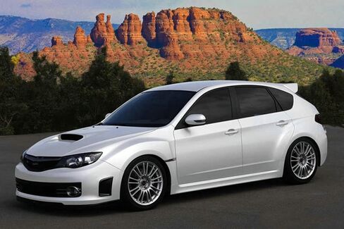 محرك غطاء محرك السيارة مغرفة تنفيس من أجل Subaru Impreza WRX STI 2008-2014 ألياف الكربون الأسود in Saudi Arabia