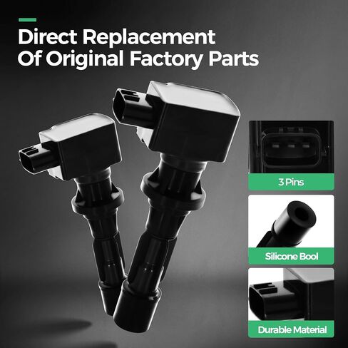 Ignition Coil Pack and Spark Plugs Set Fit for 2004-2008 Ford F150 2005-2008 Ford Expedition F250 F350 Super Duty Lincoln Navigator Mark LT 5.4L DG511 SP515 SP546,Set of 8 in Saudi Arabia