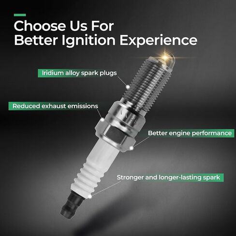Ignition Coil Pack and Spark Plugs Set Fit for 2004-2008 Ford F150 2005-2008 Ford Expedition F250 F350 Super Duty Lincoln Navigator Mark LT 5.4L DG511 SP515 SP546,Set of 8 in Saudi Arabia