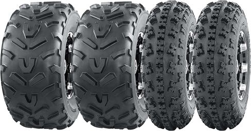 مجموعة Wanda من 4 إطارات رياضية ATV جديدة في 23x7-10 الأمامية و 22x11-10 الخلفية /6PR-10063/10252 in Saudi Arabia