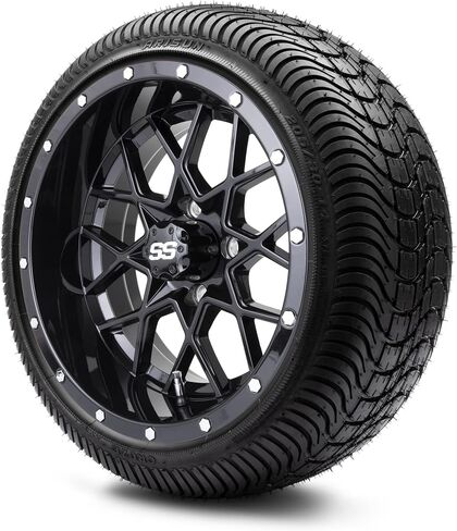 Modz® Vortex Bronze 14 "Golf Cart Wheels و Arisun Cruze (205/30-14) in Kuwait