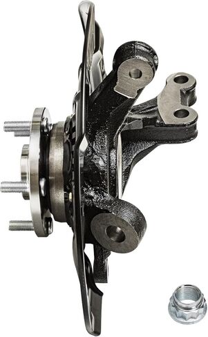 Detroit Axle - AWD Front Left Defkle for 11-17 Toyota Sienna ، Driver Side Deving Knuckle & Wheel Bearing Assembly 2011 2012 2013 2014 2015 2015 2017 Replace in Saudi Arabia
