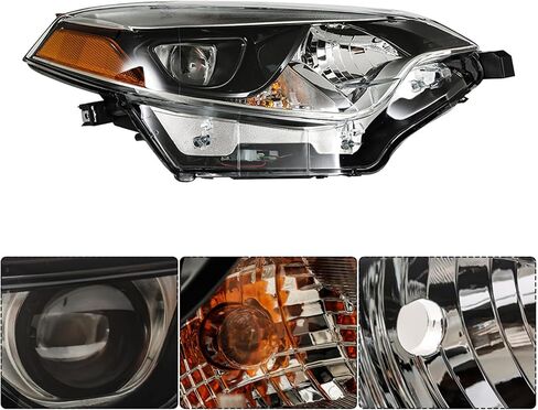 Headlight Front Head Lamp Replacement for Toyota Corolla 2014 2015 2016 Projector Headlight Right Side (Passenger Side) in Saudi Arabia