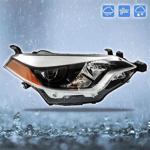 Headlight Front Head Lamp Replacement for Toyota Corolla 2014 2015 2016 Projector Headlight Right Side (Passenger Side) in Saudi Arabia