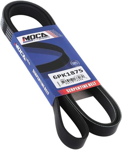 6PK1875 EPDM Serpentine Belt fit 2003-2008 for Toyota Matrix 1.8L, 2003-2005 for Toyota Corolla 1.8L, 2003-2005 for Toyota Celica 1.8L in Saudi Arabia