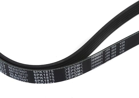 6PK1875 EPDM Serpentine Belt fit 2003-2008 for Toyota Matrix 1.8L, 2003-2005 for Toyota Corolla 1.8L, 2003-2005 for Toyota Celica 1.8L in Saudi Arabia