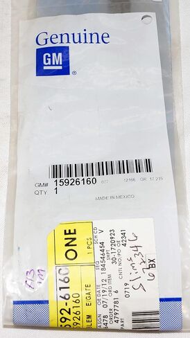 GM Genuine 15926160 End Gate Emblem in Saudi Arabia