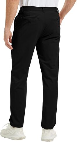Mens Golf Pants Lightweight Quick Dry Hiking Pants 30"/32"/34" Stretch Breathable Work Pants Waterproof Casual Trousers in Kuwait