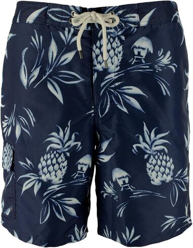 POLO RALPH LAUREN Men's Pineapple Hut 8.5 Inseam Kailua Swim Trunks Small in Saudi Arabia