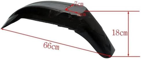 Motorbike Fenders for TTR250 for TTR225 for TTR230 for TT600RE for WR250F for WR450F for YZ for XT Front Mudguard Mudflap Splash Guard(Blue) in Saudi Arabia