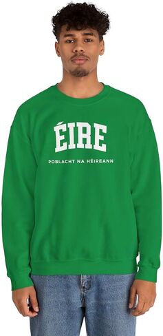 Eire Ireland Adult Unisex Crewneck Sweatshirt in Saudi Arabia