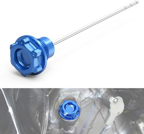 أداة Dipstick زيت الزرقاء المتوافقة مع Suzuki DRZ400 DRZ400E DRZ400S DRZ400SM 2000 2001 2002-2018 2019 2020 2021 2022 See Pitment in Kuwait