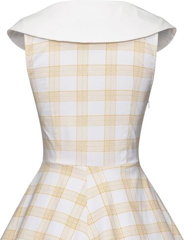 GownTown Women's Retro Style Bowknot Casual Party Swing Dress with Pocket in Saudi Arabia