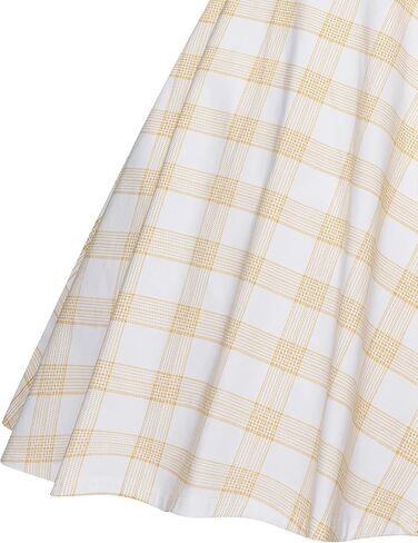 GownTown Women's Retro Style Bowknot Casual Party Swing Dress with Pocket in Saudi Arabia