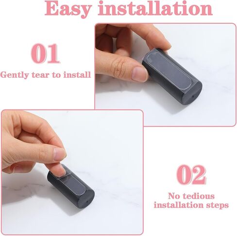 2 PCS Car Lip Balm Holder, Silicone Holder for Car Interior, Fun Aesthetic Accessories for Women, Essential Lip Balm Storage Organizer in Saudi Arabia