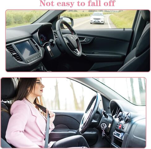 2 PCS Car Lip Balm Holder, Silicone Holder for Car Interior, Fun Aesthetic Accessories for Women, Essential Lip Balm Storage Organizer in Saudi Arabia