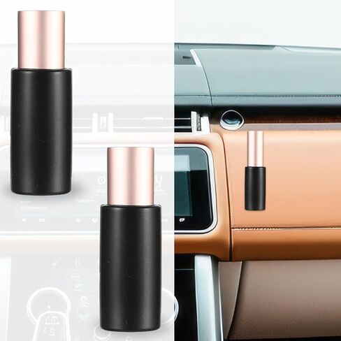2 PCS Car Lip Balm Holder, Silicone Holder for Car Interior, Fun Aesthetic Accessories for Women, Essential Lip Balm Storage Organizer in Saudi Arabia