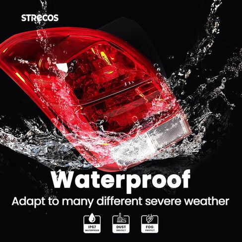 Tail Lights Compatible with Chevy Trax LT LTZ LS 2013-2016 and 17-19 Chevy Trax LS Halogen Models Assemblies Rear Lamp (Left Driver Side) in Saudi Arabia