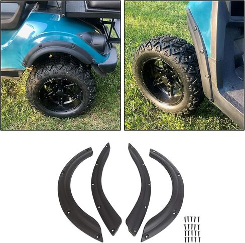 Kuafu Golf Cart Fender Fender Flares متوافقة مع 2007- Up Yamaha Drive/G29 4PCS Front & الخلفي Fender in Saudi Arabia