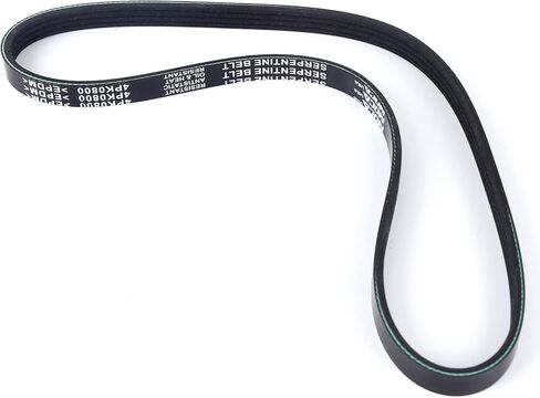 EPDM Serpentine Belt 4PK800 Compatible with 2009-2015 for Smart Fortwo 1L, 2007-2010 for BMW X5 3L, 2012-2015 for Scion iQ 1.3L, 2013-2018 for Lexus GS450h 3.5L in Saudi Arabia