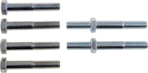 Dorman 675-217 أجهزة شفة العادم - 4 مسامير و 2 ترصيع - 3/8-16 متوافقة مع نماذج مختارة in Saudi Arabia