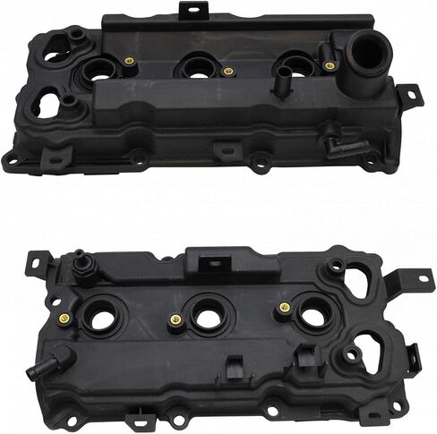 TRQ Engine Valve Cover Pair w/Gasket LH RH Sides Compatible with Nissan Infinity VQ35HR in Saudi Arabia